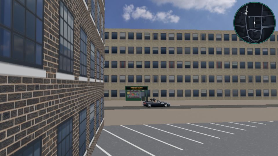 Open world car park